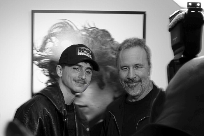 Vor Baumanns Linse: Weltstar und Freund von Kylie Jenner, Timothée Chalamet (li.)