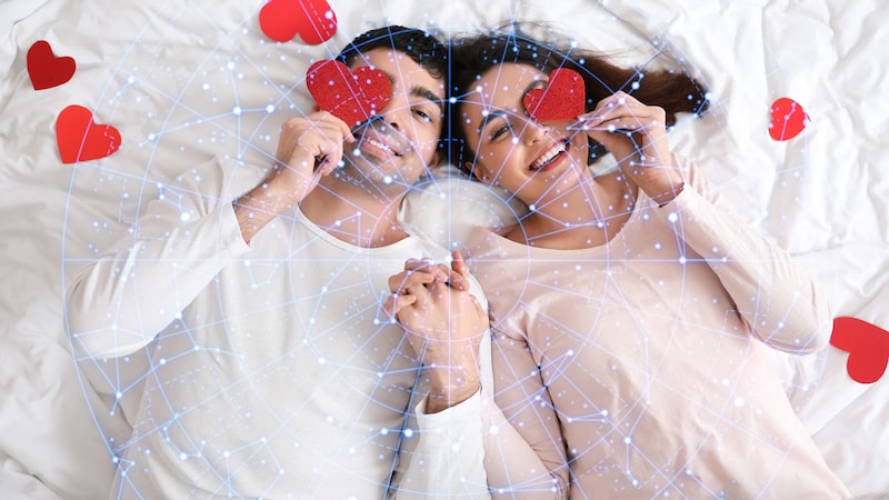 Valentine's Day is a celebration of lovers. (Bild: pixel-shot.com (Leonid Yastremskiy))