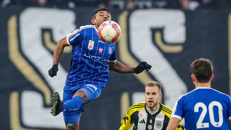 Ronvialdo (Bild) und Co. spielten zuletzt gegen den LASK 0:0. (Bild: GEPA pictures)