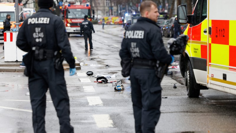 The motive for the attack is unclear. The Bavarian Central Office for Extremism and Terrorism of the Public Prosecutor General's Office has taken over the investigation. (Bild: AFP)