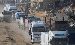 Israel und die EU haben sich darauf geeinigt, mehr Hilfslieferungen in den Gazastreifen zu ...