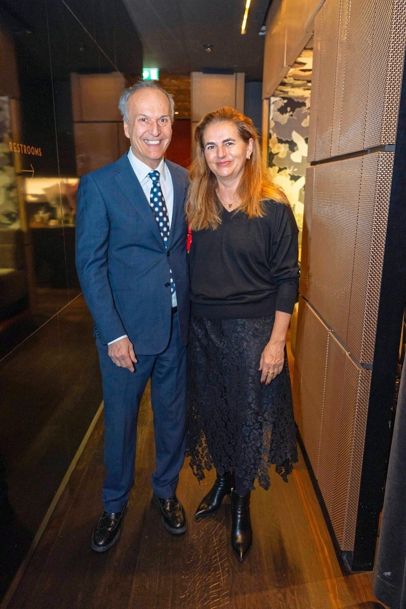 Peter and Christine Frise at the Shiki. (Bild: Andreas Tischler / Vienna Press)