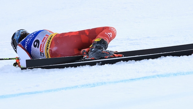 Julia Scheib crashed on her way to the best time. (Bild: Birbaumer Christof)