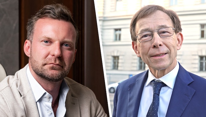 Philipp Wolm (li.) vertritt die Opfer-Familie, Rudolf Mayer den Angeklagten.