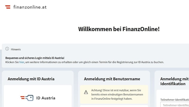 (Bild: finanzonline.bmf.gv.at)