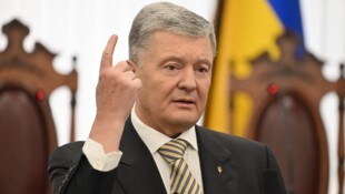Der ukrainische Oppositionsführer Petro Poroschenko