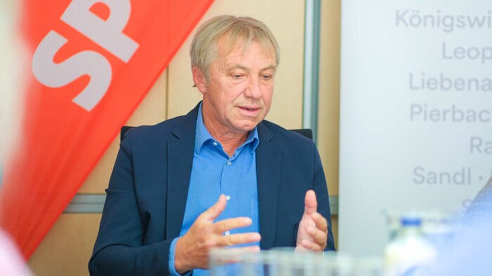 Gerhard Neunteufel, SP-Ortschef in Sandl.