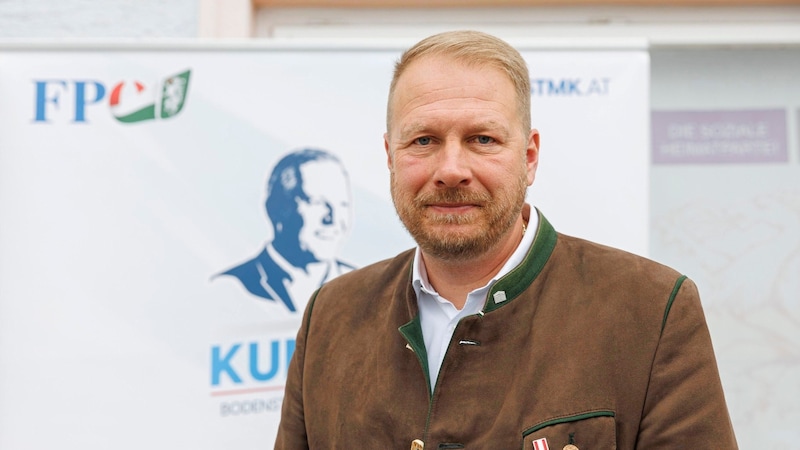 FPÖ member of the National Council Markus Leinfellner (Bild: Scheriau Erwin)