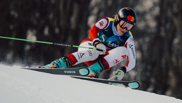 Veronika Aigner won gold in the giant slalom and slalom at the Paraski World Championships in Marburg (Slo) with her sister and guide Elisabeth. (Bild: GEPA pictures)