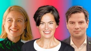 Kennen Sie Christine Haberlander, Silvia Angelo und Hannes Amesbauer? Sie sind nur drei der Parteihoffnungen aus der zweiten und dritten Reihe – die „Krone“ kennt noch mehr ... (Bild: Krone KREATIV/Wenzel / Hauswierth / Jauschowetz )