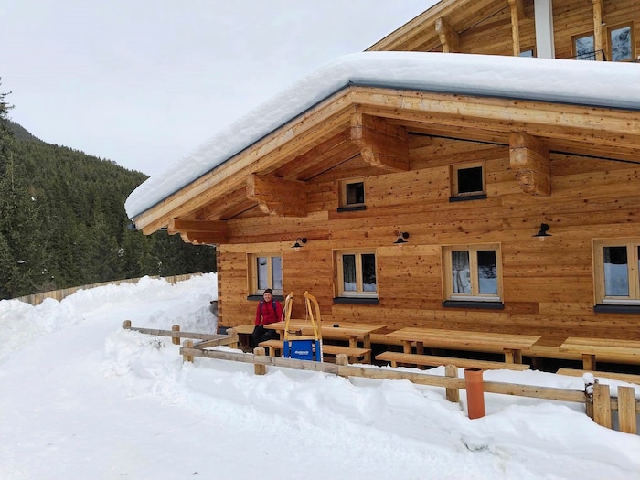 In der Weidenalm kann eingekehrt werden.
