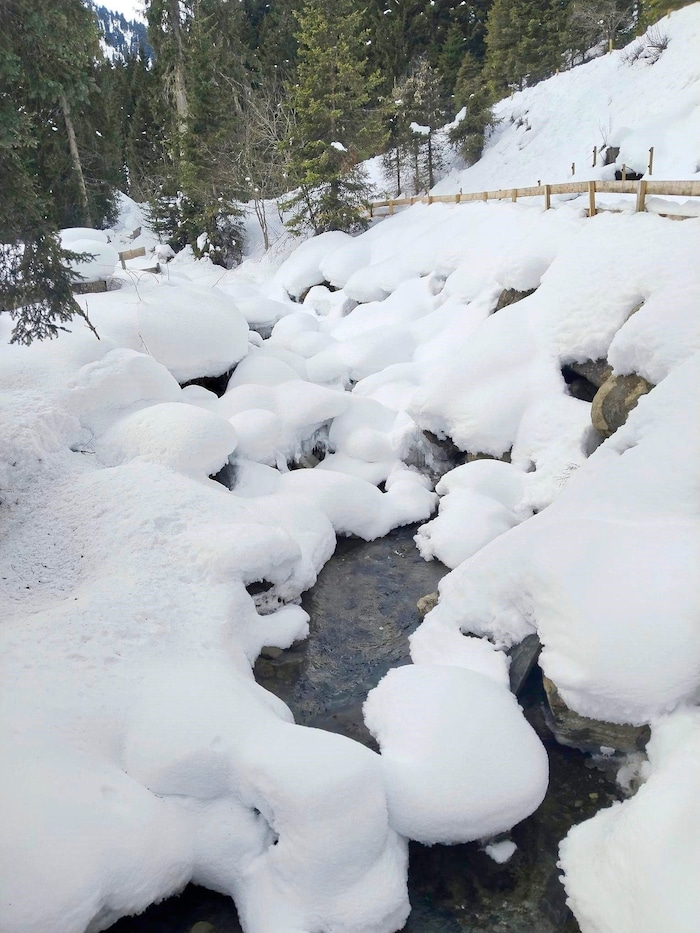 Wundervolle Winterlandschaft im Fotschertal
