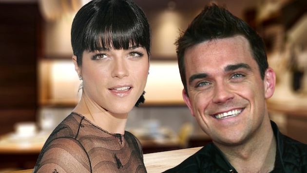 Robbie Williams und Robbie Williams in den 2000-Jahren (Bild: magdal3na – stock.adobe.com, Wolfgang Kumm dpa/lby, Paul Hawthorne / Getty Images North America / AFPKrone KREATIV)