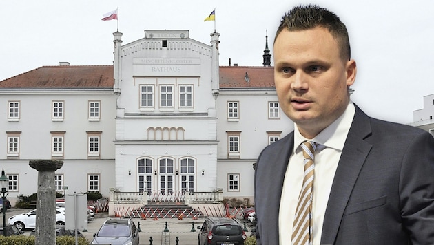 Will not become deputy mayor in Tulln, doubts the city's "savings plans": Andreas Bors (FPÖ). (Bild: Krone KREATIV/Parlamentsdirektion/Johannes Zinner, Patrick Huber)