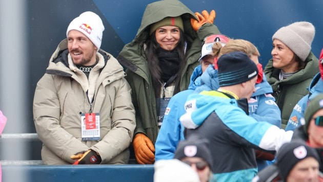 Marcel Hirscher (li.) freute sich über das Slalom-Ergebnis von Kranjska Gora. (Bild: GEPA pictures)