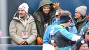 Marcel Hirscher (li.) freute sich über das Slalom-Ergebnis von Kranjska Gora.