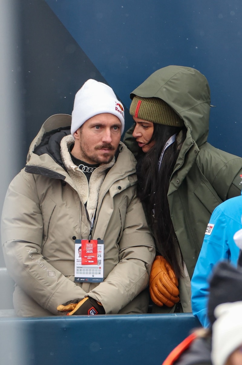 Marcel Hirscher with his girlfriend (Bild: GEPA pictures)