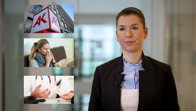 Labor law expert Biljana Savic has the answers. (Bild: krone.tv )