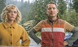 Christina Ricci als Misty und Elijah Wood als Walter. 