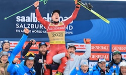 Raphael Haaser holte sensationell die Goldmedaille im Riesenslalom!