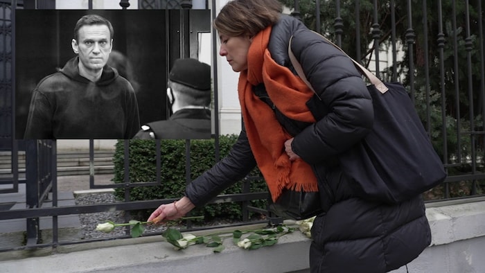 On Friday, the Greens commemorated Alexei Navalny.