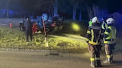 Der junge Raser verlor in Kematen am Innbach die Kontrolle über seinen BMW und überschlug sich ...