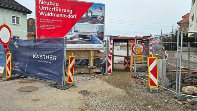 Das Projekt wird von den ÖBB in Zusammenarbeit mit der Stadt Klagenfurt umgesetzt. (Bild: Tragner Christian/Christian Tragner)