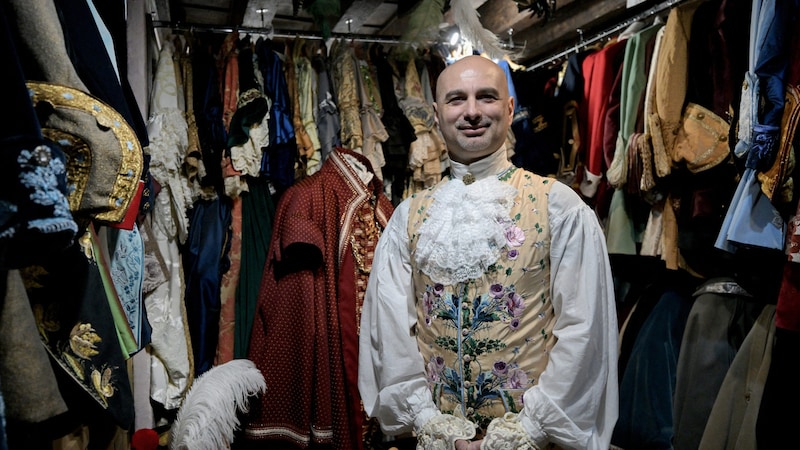 Ein Kostümverleih in Venedig (Bild: Tiziana Fabi)