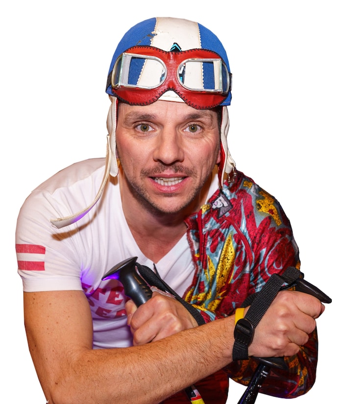 Pisten Pepe will das Publikum zum Lachen und Staunen bringen.