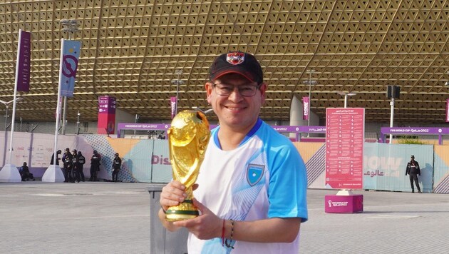 Luis Cordero sah bei der WM 2022 das Finale zwischen Argentinien und Frankreich. Jetzt sieht der ...