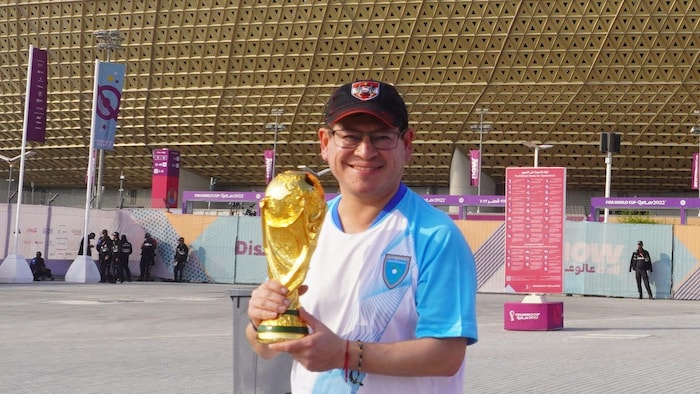 Luis Cordero beim WM-Finale 2022 in Katar. 2026 will er in Mexiko, den USA und in Kanada neue ...