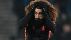 Chelsea‘s Marc Cucurella (Bild: Copyright 2025 The Associated Press. All rights reserved)