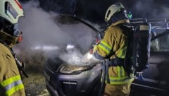 Die Feuerwehr Söll konnte den Brand schließlich löschen.