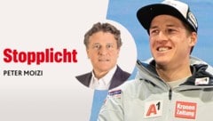 „Krone“-Sportchef Peter Moizi schreibt in seiner Kolumne über die Ski-WM. (Bild: Krone KREATIV/Christof Birbaumer / Kronen Zeitung)