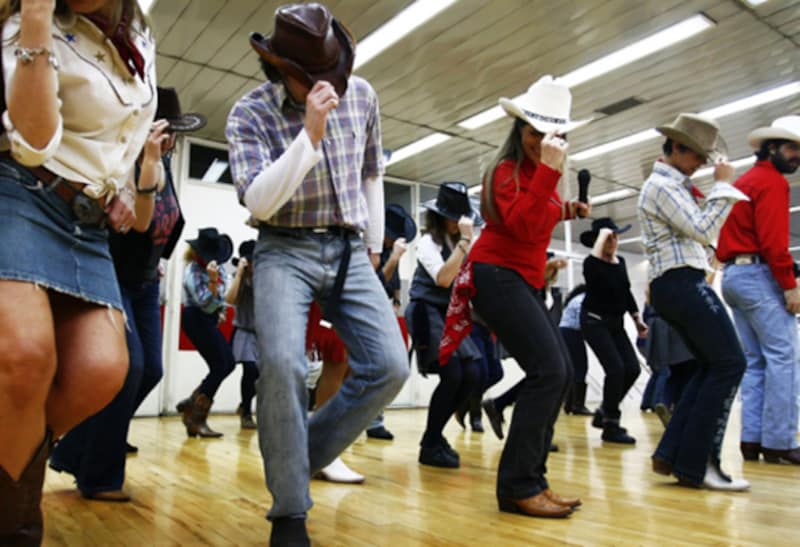 Line dance courses are booming in Styria (Bild: Olaf Fuhrmann)