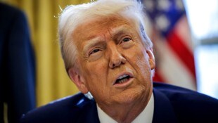 US-Präsident Donald Trump ließ AP-Reporter verbannen.