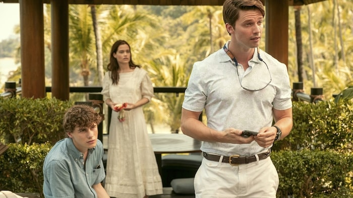 Patrick Schwarzenegger in „The White Lotus“