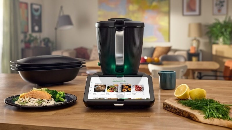 The new Thermomix model has now been unveiled. (Bild: Vorwerk Gruppe)