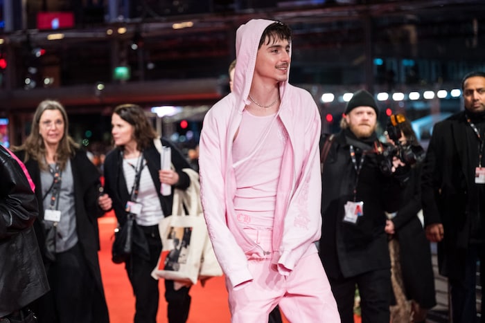Der Superstar, der in seinem neuesten Film Bob Dylan spielt, zeigt, Rosa ist nicht nur was für ...