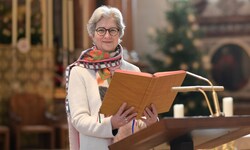 Die Kraft des Wortes fasziniert sie: Johanna Breuer erhebt bei Lesungen das Wort. Gerade war sei ...