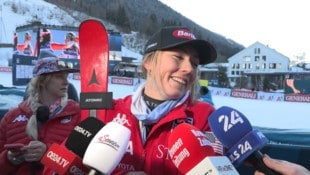 Mikaela Shiffrin (Bild: Krone.tv)