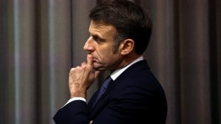 Macron ist tief besorgt.
