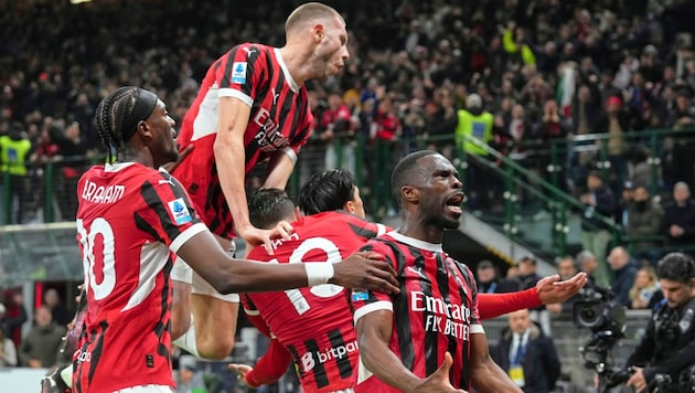 Milan's professional men's players are millionaires, and now a step is being taken towards equality. (Bild: AP/Copyright 2025 The Associated Press. All rights reserved)