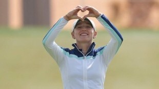 Emma Spitz hatte in Saudi-Arabien Grund zur Freude.