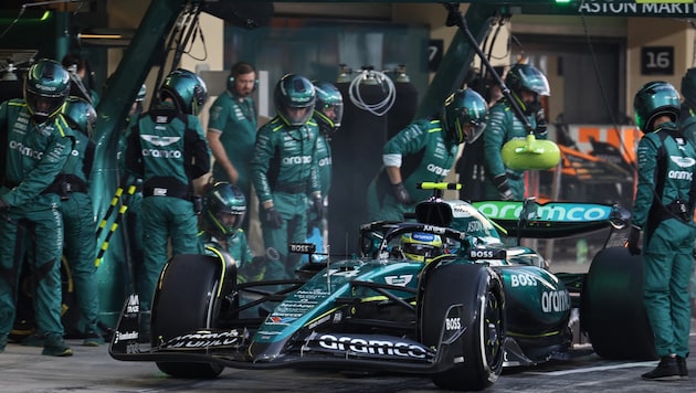 The Aston Martin Formula 1 team has big ambitions. (Bild: AFP/APA/POOL/HAMAD I MOHAMMED)