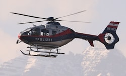 Der Polizeihubschrauber musste zweimal ausrücken.