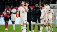 Die Bayern erwischten gegen Leverkusen einen gebrauchten Tag. (Bild: Associated Press/Martin Meissner)