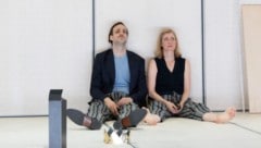 „Egal“: Schauspielerfest mit Michael Waechter und Caroline Peters (Bild: Burgtheater/ (c) Monika Rittershaus)