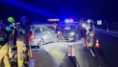 Auf der B311 kam es zum Unfall. (Bild: Feuerwehr St. Martin bei Lofer)