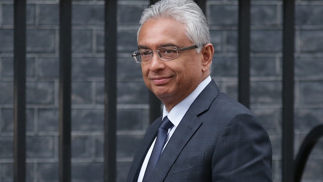 Der ehemalige Regierungschef des Inselstaats Mauritius Pravind Kumar Jugnauth (Bild: APA/AFP/Daniel LEAL)